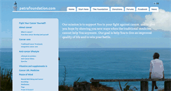 Desktop Screenshot of petrafoundation.com